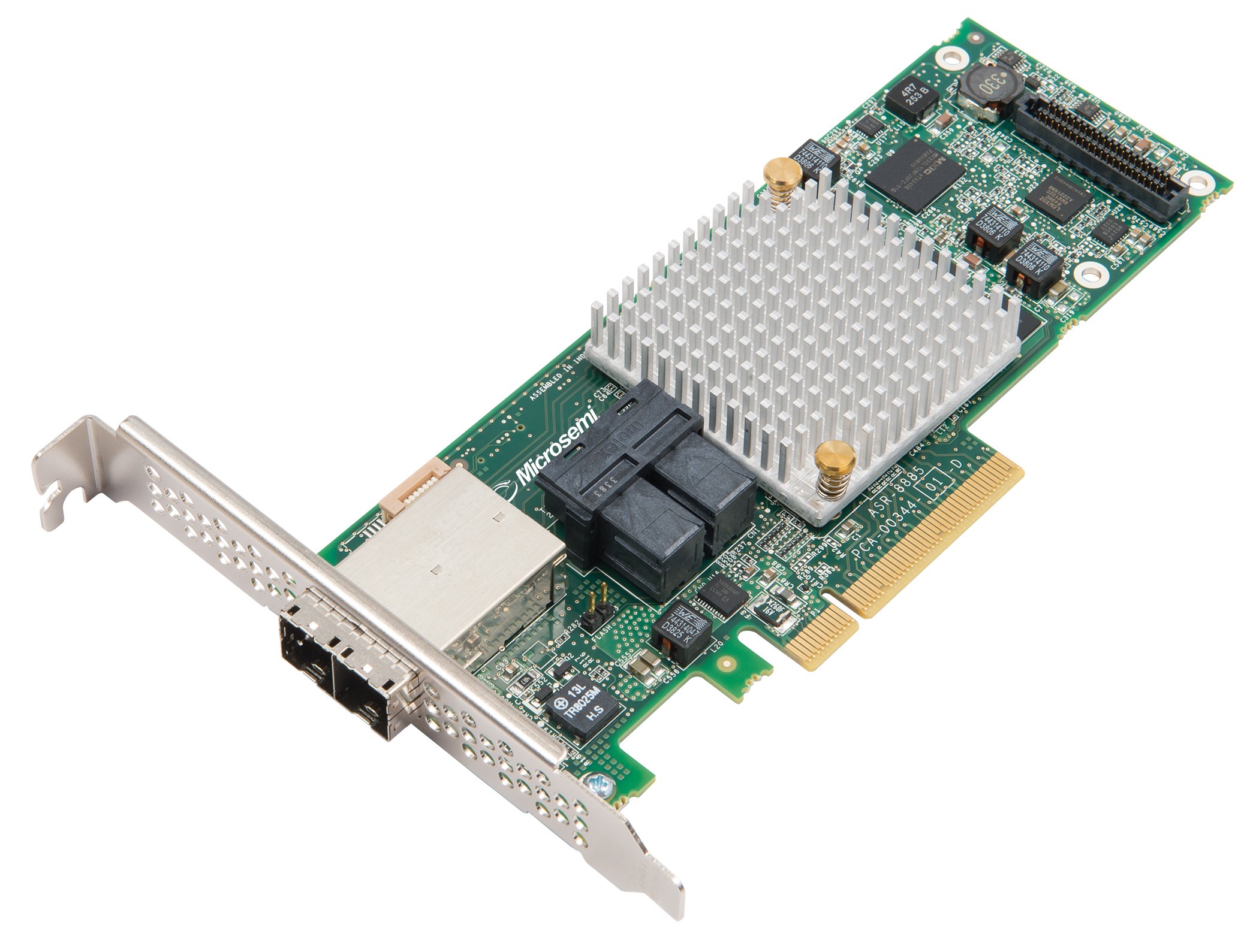 MICROSEMI SOLUTIONS SDN BHD MICROCHIP STORAGE SOLUTION Adaptec 8885 PCI Express x8 3.0 12Gbit/s - RAID controllers (SAS, Seri