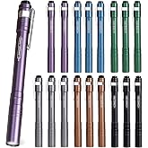 FASTPRO 18-Pack Pen Light, Aluminum LED Penlights with AAA Batteries | Pocket Pen Flashlight with Clip, For Inspections, Repairs, Camping and Emergencies