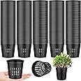 500-Pack 2 Inch Hydroponics Net Pots - Slotted Mesh Net Cups for Plant Growing System - Self Watering Baskets for Indoor and Outdoor Plants, Hydroponics Supplies Kit