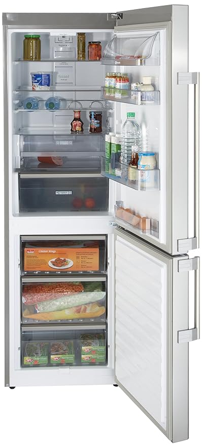 Bauknecht KGE 5382 A3+FRESH PT - Frigorífico (Independiente, Acero ...