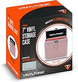 Vinyl Tonic 7 Inch Storage Case Rose Gold with Cleaning Cloth view 3
