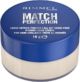 Rimmel Match Perfection Loose Setting Powder 001 Translucent 18g Matte Finish view 2