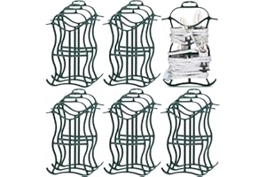 Macarrie 24 Pcs Christmas Light Storage Holiday Wind up Cord Holder Christmas Lights Organizer Extension Cord Holder for Organizing, Electric Cords, Tree, Garland, 5 x 8 Inch, Green