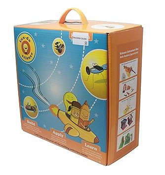 Butterflyfields Fun-Do-Science Adventure Box for 5 to 9 Year Olds | 5-in-1 Science Project Kits