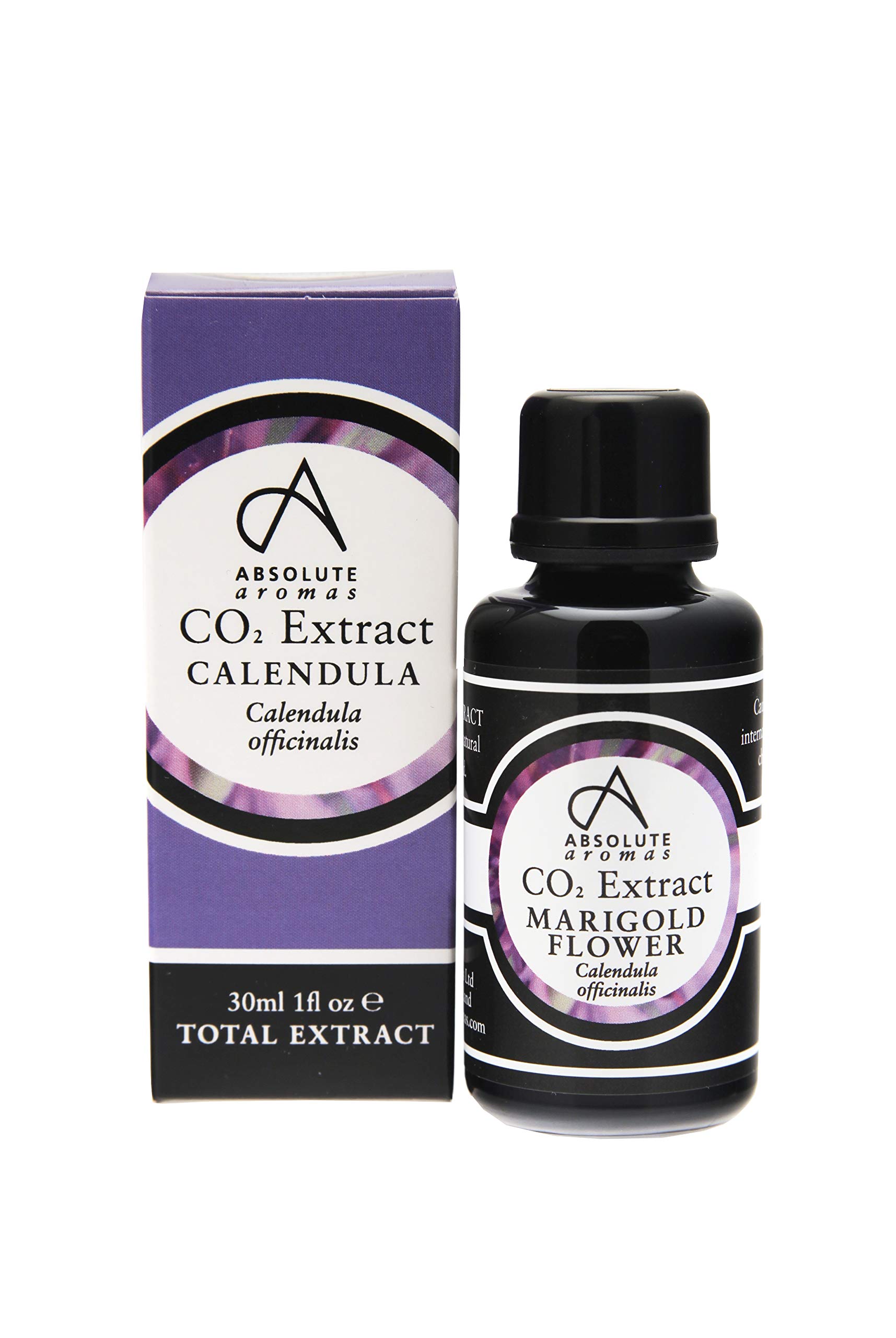 Absolute Aromas Marigold Flower (Calendula) CO2 Total Extract Oil 30ml - 100% Pure, Natural and Undiluted Total Extract Oil