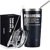 Onebttl Funny Paramedic Gifts, Gifts for EMT and EMS on National Emergency Medical Technician Day and International Paramedics Day, Stainless Steel Insulated Tumbler - Magician