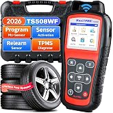 Autel MaxiTPMS TS508WF TPMS Programming Tool, WiFi Ver. of TS508 TS501 Pro | 2026 Relearn Tool New of TS601 TS408S, Activate/Relearn All Sensors, Program MX-Sensors (315/433MHz), Reset/Diagnoses