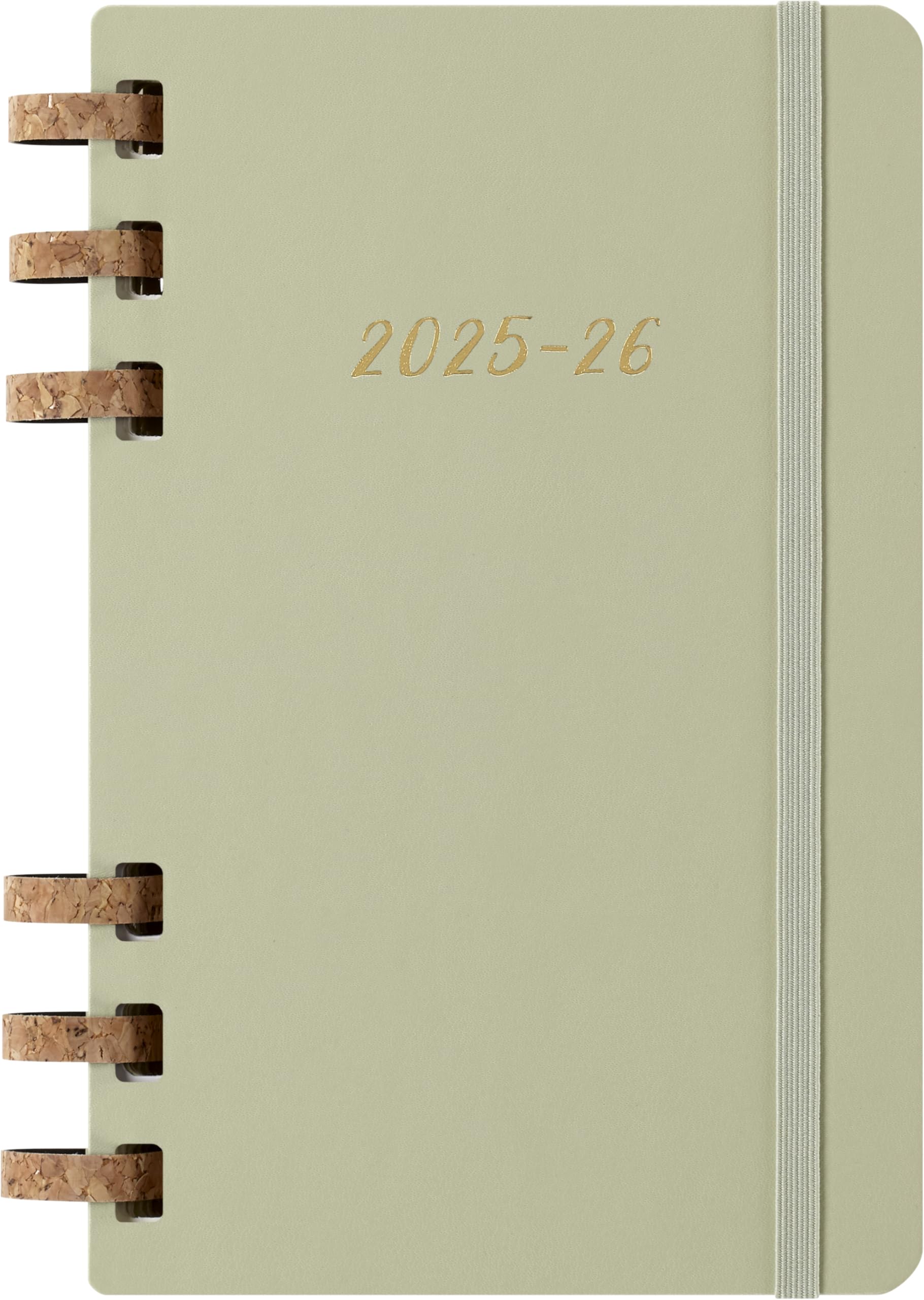 Moleskine DHSPP2912MWH3Y26 Notebook, Starting January, 12 Months, Spiral, Academic Diary, Large Size, Width 5.1 x Height 8.3 inches (13 x 21 cm), Almond