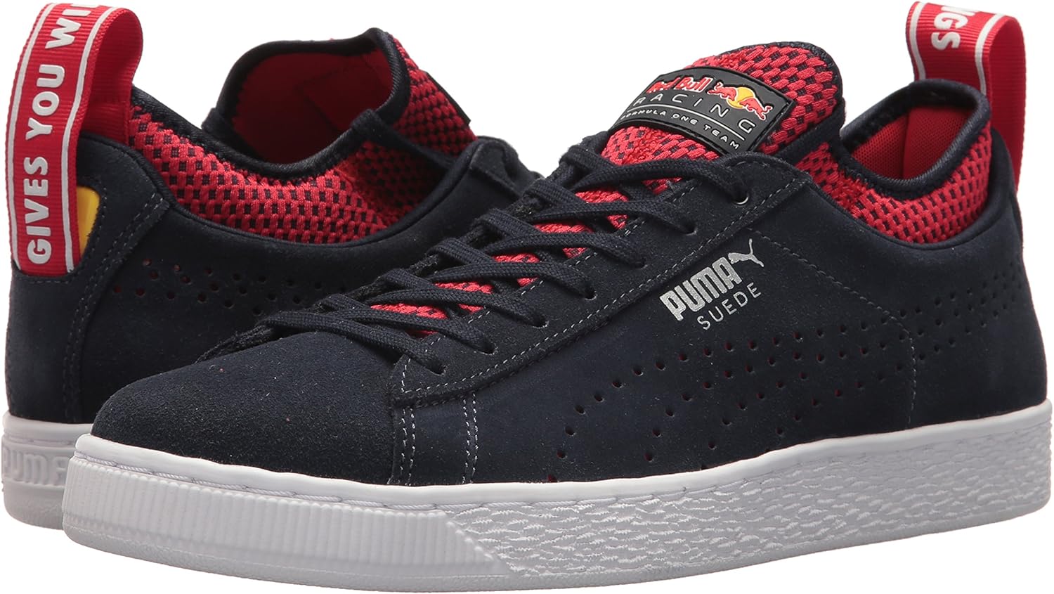 puma suede red bull