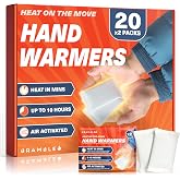 Bramble - Hand Warmers Disposable | Air-Activated Pocket Warmers &ndash; Up to 10 Hours of Heat &ndash; Ideal for Hiking, Skiing, Camping, Golf &amp; Outdoor Activities