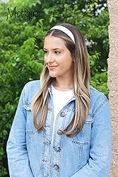 White 1 Inch Satin Hard Headband