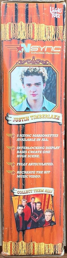 nsync collectible marionette justin timberlake