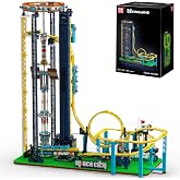 Mould King 11031 Roller Coaster Building Kit, Space Elevator Track Construction Blocks Toys with Motors, Ideal Gift Toy for Adult (3118 Pieces)
