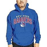 Wright & Ditson NHL Adult Unisex Powerplay Hooded Sweatshirt - Cotton Poly Fleece - Tagless and Comfortable