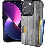 Smartish® iPhone 14 Pro Wallet Case - Wallet Slayer Vol. 1 [Slim + Protective] Credit Card Holder - Drop Tested Hidden Card Slot Cover Compatible with Apple iPhone 14 Pro - Graspin' Aspen