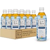 Teas' Tea Unsweetened Jasmine Green Tea 16.9 Ounce (Pack of 12) Organic, Sugar Free, 0 Calories