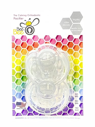 BeeBee Soft Silicone Orthodontic Shaped Newborn Soothie Pacifier