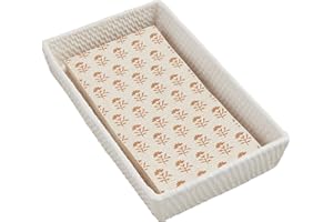 Mud Pie Woven Ceramic Guest Towel; Caddy 8 1/2" x 4 3/4" | Towel 7 3/4" x 4"