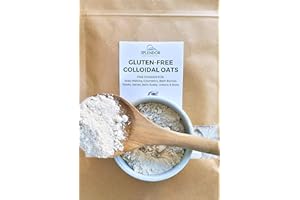 SPLENDOR SANTA BARBARA Splendor Gluten-Free Colloidal Oatmeal for Soap Making Supplies, Cosmetics Additives, Bath Bombs, Soothing Bath Soaks, Masks, Lotions Salves & More DIY 12 oz