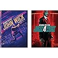 John Wick 1-4 Movie Collection - Chapters 1, 2, 3 and 4 DVD Set