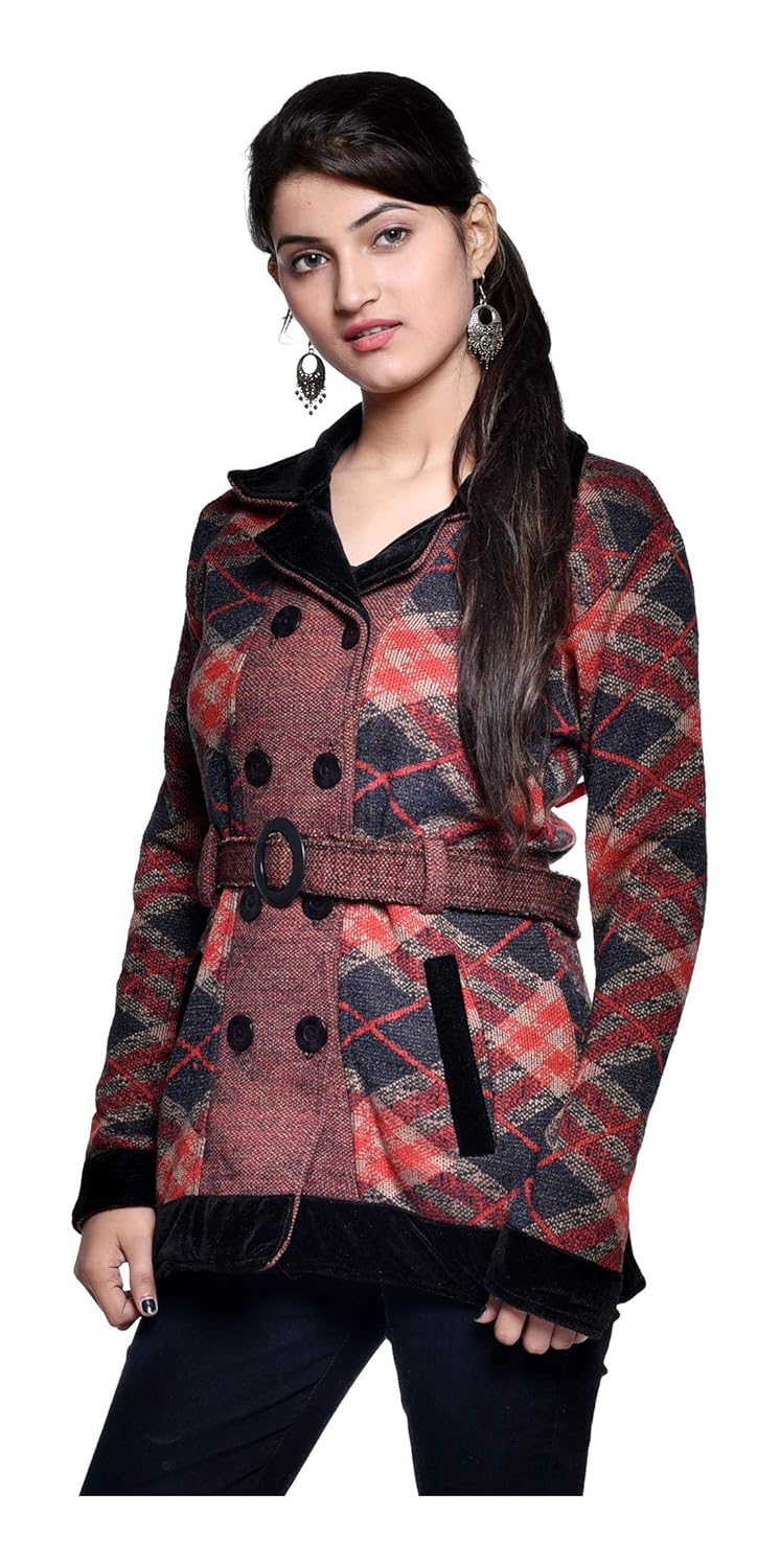 pilot full sleeve coat style woolen women cardigan
