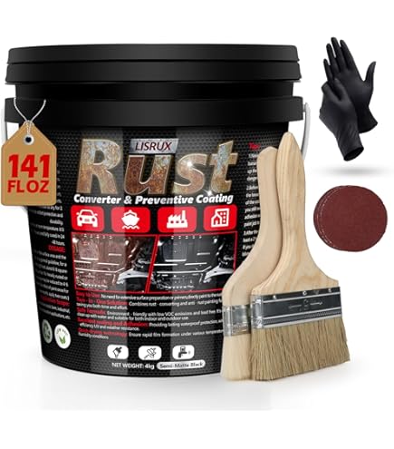 Amazon.com: Rust-Oleum 344763-4PK Automotive 2-in-1 Rust