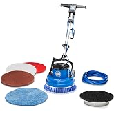 Prolux Core Heavy Duty 15 inch Floor Buffer Scrubber and Polisher Cleaning Machine - All floor surfaces