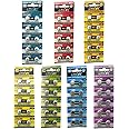 HyperPS (Total 70 pcs AG0 AG1 AG3 AG4 AG7 AG10 AG13 Alkaline Assorted AG 1.5V Button Cell Battery Single Use Watch Toys Remotes Cameras