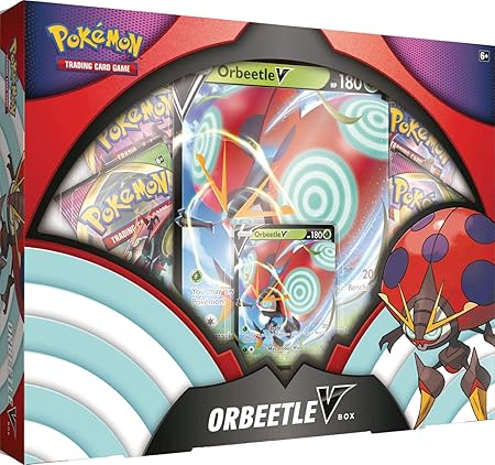 Amazon ポケモン Tcg Orbeetle Vボックス マルチ 290 トレカ 通販