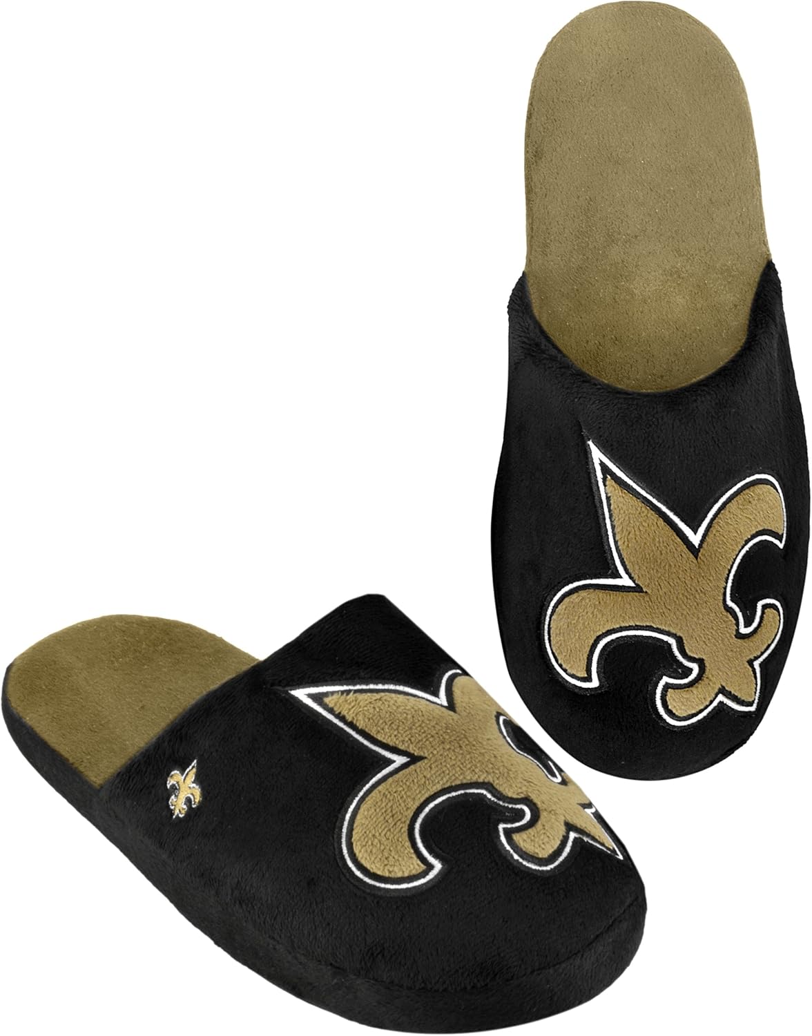 men's saints slippers