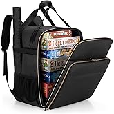 Trunab Board Game Bag Portable Padded Game Storage Tote Bag Carrier for Most Board Games, Card Game, with Large and Multiple 