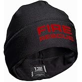 13FA FIRE Rescue Utility Beanie - USA Gear - Poly-Spandex Blend for Stretch-Fit Comfort - Unisex Hi-Vis Winter Hat