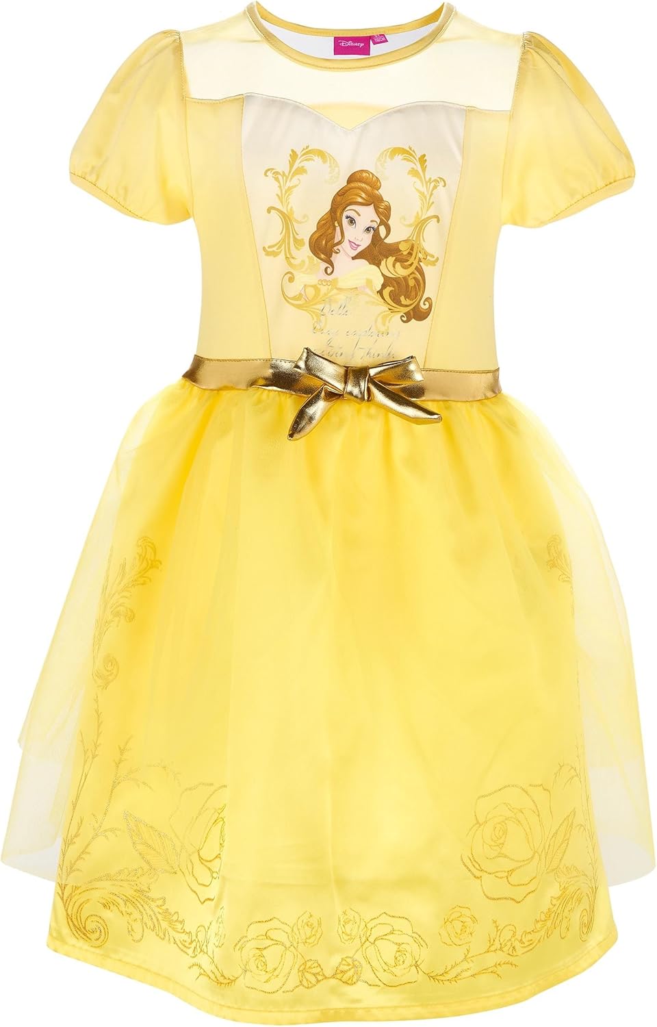 Disney Princesse Fille Robe Jaune Amazon.fr Vêtements et accessoires