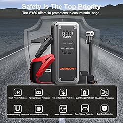 Acmount W160 Jump Starter with Air
