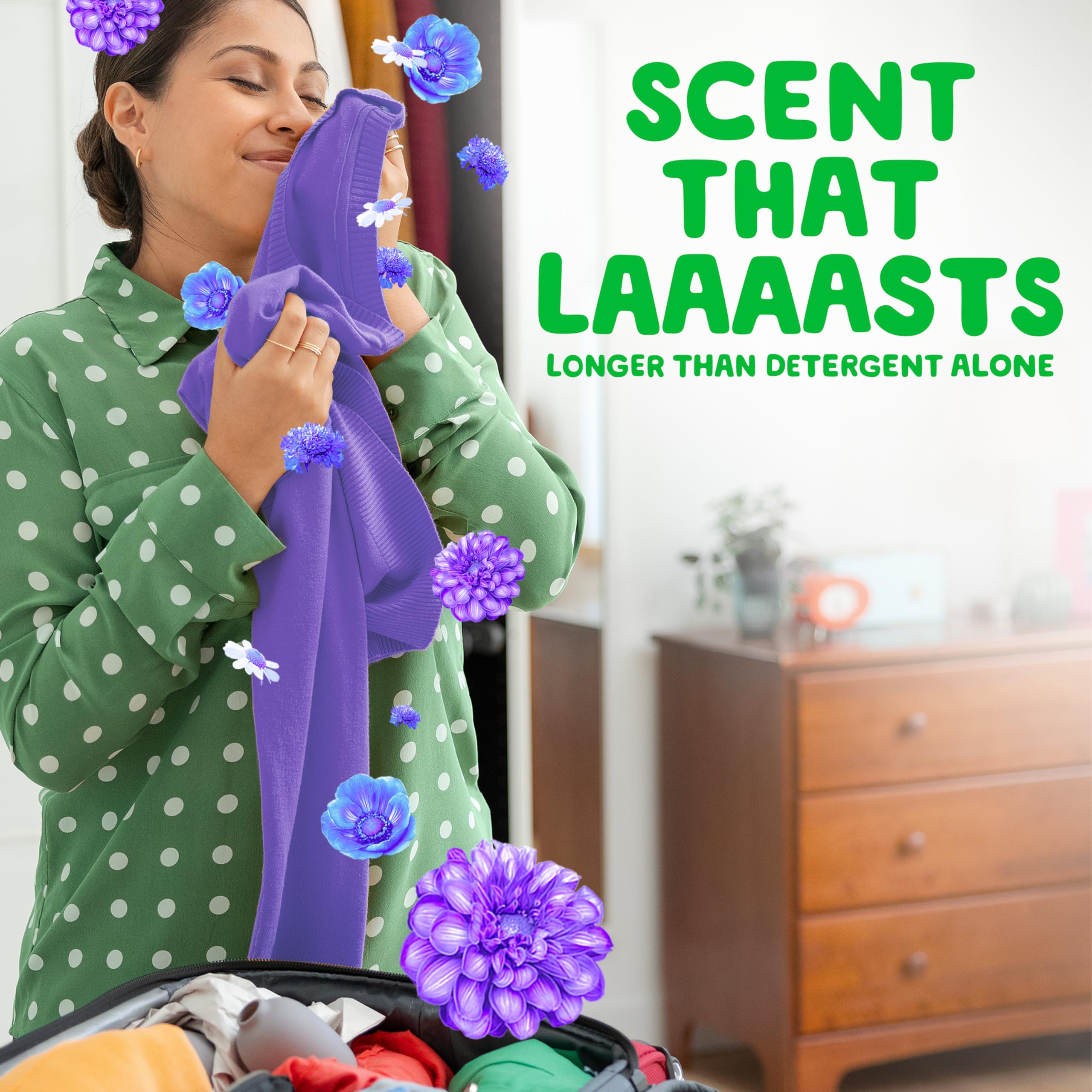 Gain In-Wash Laundry Scent Booster Beads, Relax Scent, 24 oz, Laundry Scent Beads, (Packaging May Vary)