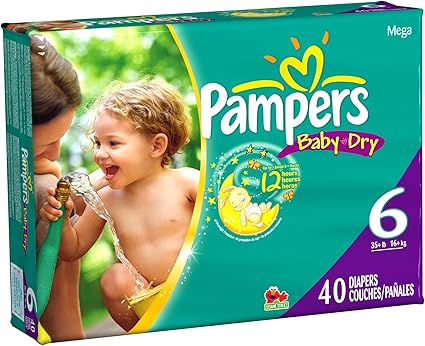 mega pack pampers 6