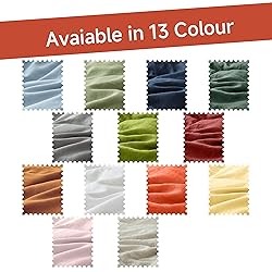 Simple&Opulence 100% Nature Pure Linen Fabric 78