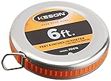 Keson PD618 Diameter Measuring Tape with Steel