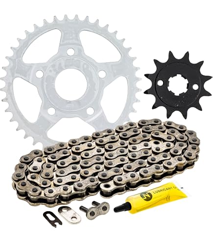 NICHE Drive Sprocket Chain Combo for Kawasaki Ninja ZX6R ZX600
