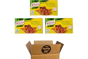 YCNO KOMBOFAN Knorr Chicken Bouillon Cubes 2.5oz(71g) - Pack of 3