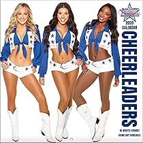TURNER LICENSING Dallas Cowboys Cheerleaders - Calendario de pared lateral de 12 x 12 pulgadas, 16 meses (25998011961
