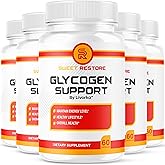(5 Pack) Sweet Restore Glycogen Support, Sweet Restore Capsules, SweetRestore Glycogen Support, Sweetrestore Pills, SweetRestoreGlycogen Support Advanced Formula, 300 Capsules for 5 Months