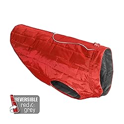 Kurgo Loft Dog Jacket, Reversible Dog Coat, Wear
