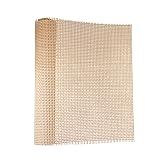 17"x6.5FT Plastic Rattan Cane Webbing, Woven Open