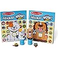 Melissa & Doug Sticker Wow Pets (Dog and Cat) Value Pack Arts and Crafts Collectibles - 2 Activity Pads, 2 Sticker Stampers, 2 Bonus Stacks - FSC-Certified