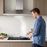 CIARRA 90cm Wall-Mounted Cooker Hood CBCS9201 with Carbon Filters view 8