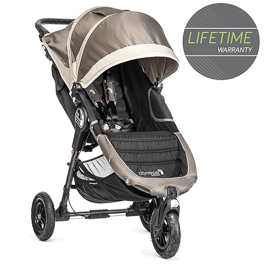 Baby Jogger 2014 City Mini GT Single Stroller, Sand/Stone