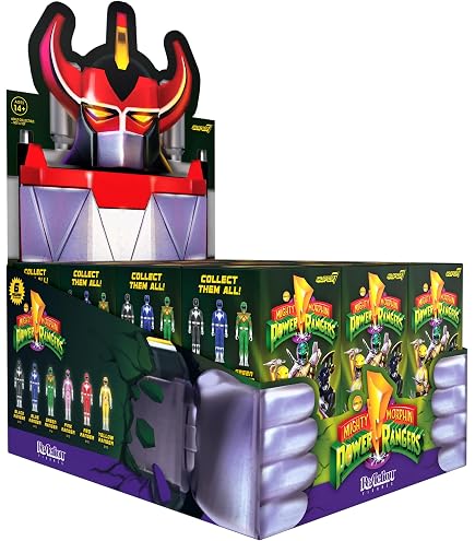 Mighty Morphin Power Rangers Reaction Action Figura Pink Ranger 10 Cm Super7 - Super7 - TV