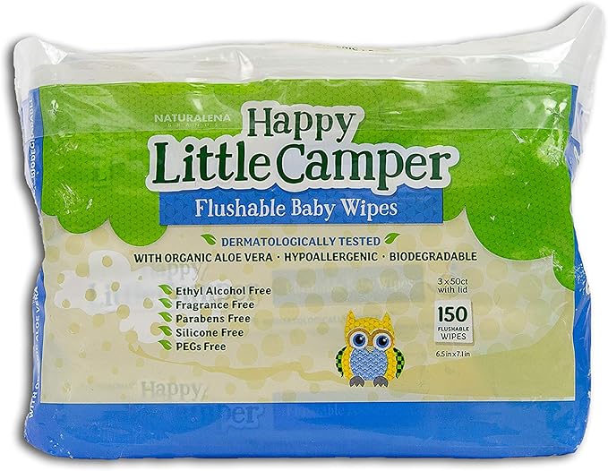 happy little camper baby wipes