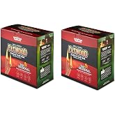 Better Wood Products Natural Pine Fatwood Firestarter Sticks, 5 Lb, 2-Pack | Lights with One Match, Sustained Flame, Two Pieces per Use, Resin Rich Stumpwood, for Campfire or Pellet Stove